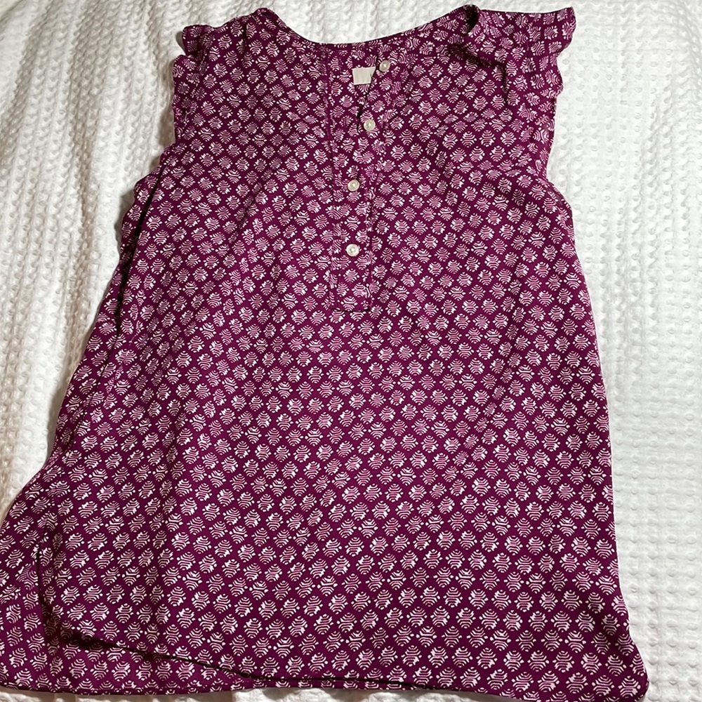 XXSP loft sleeveless blouse in purple
